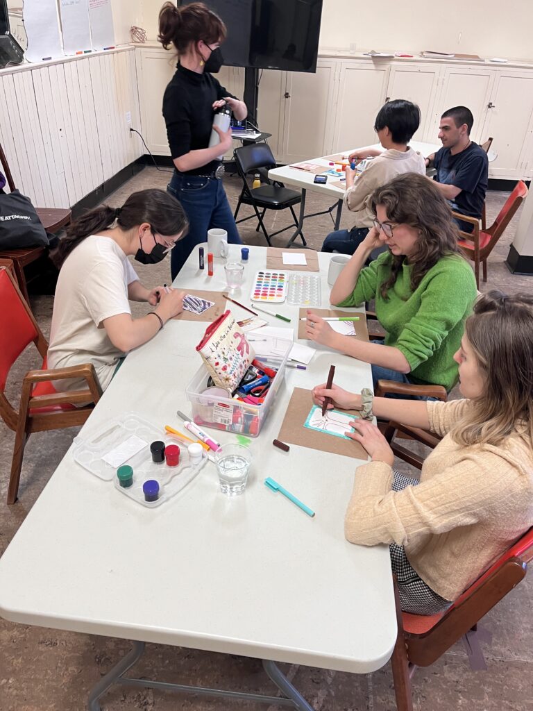 Climate Art Workshop with Common Horizon Montréal